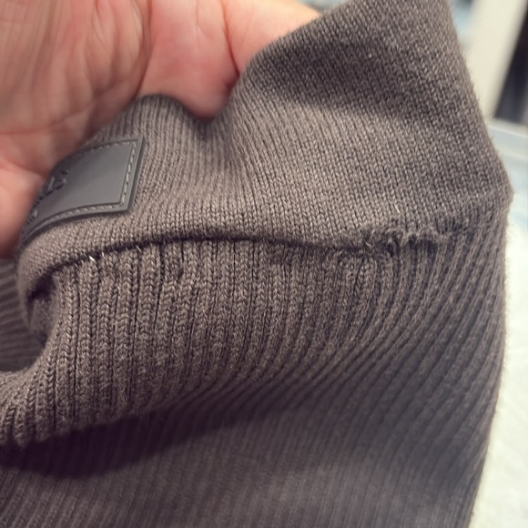 Essentials Fear of God- Brown Ribbed Knit Leggings. Size XS - Picture 9 of 9